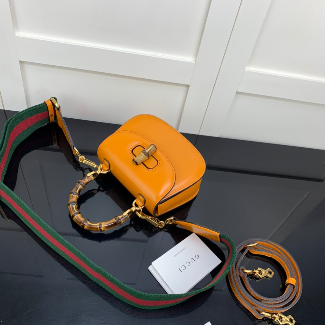 GUCCI BAMBOO BAG 1947 SMALL 17