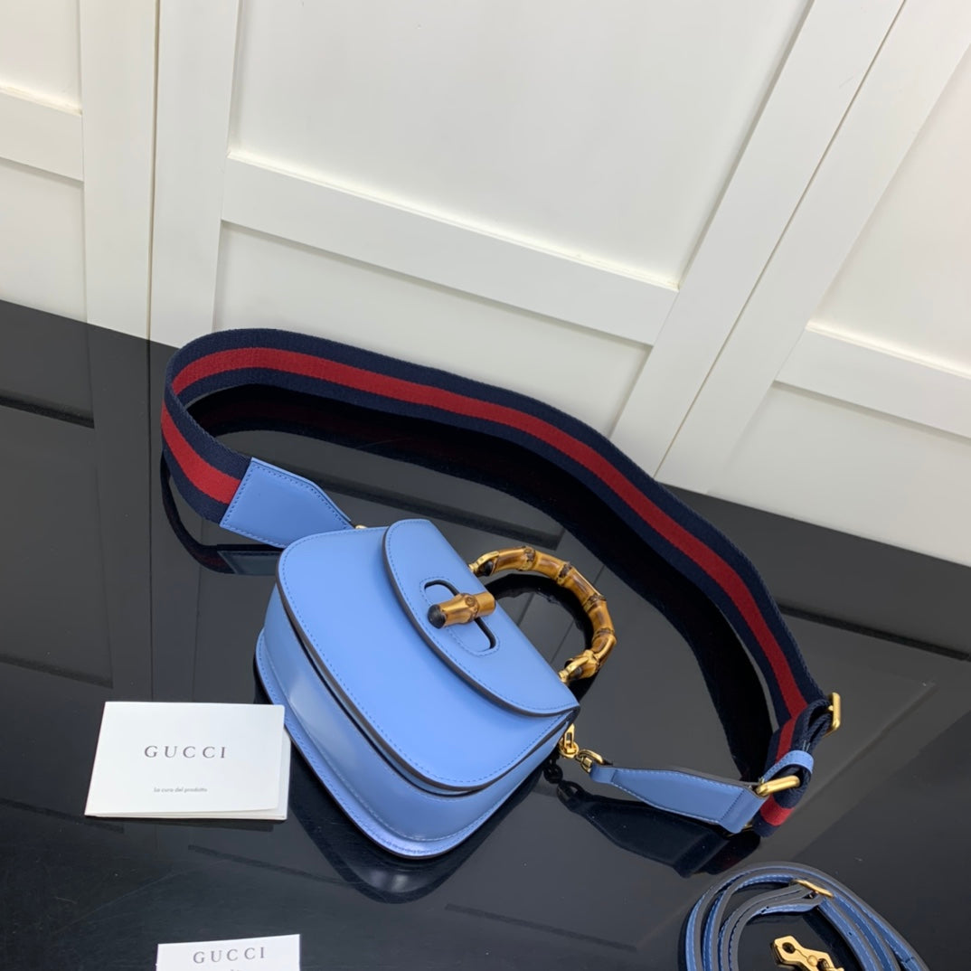 GUCCI BAMBOO BAG 1947 SMALL 17