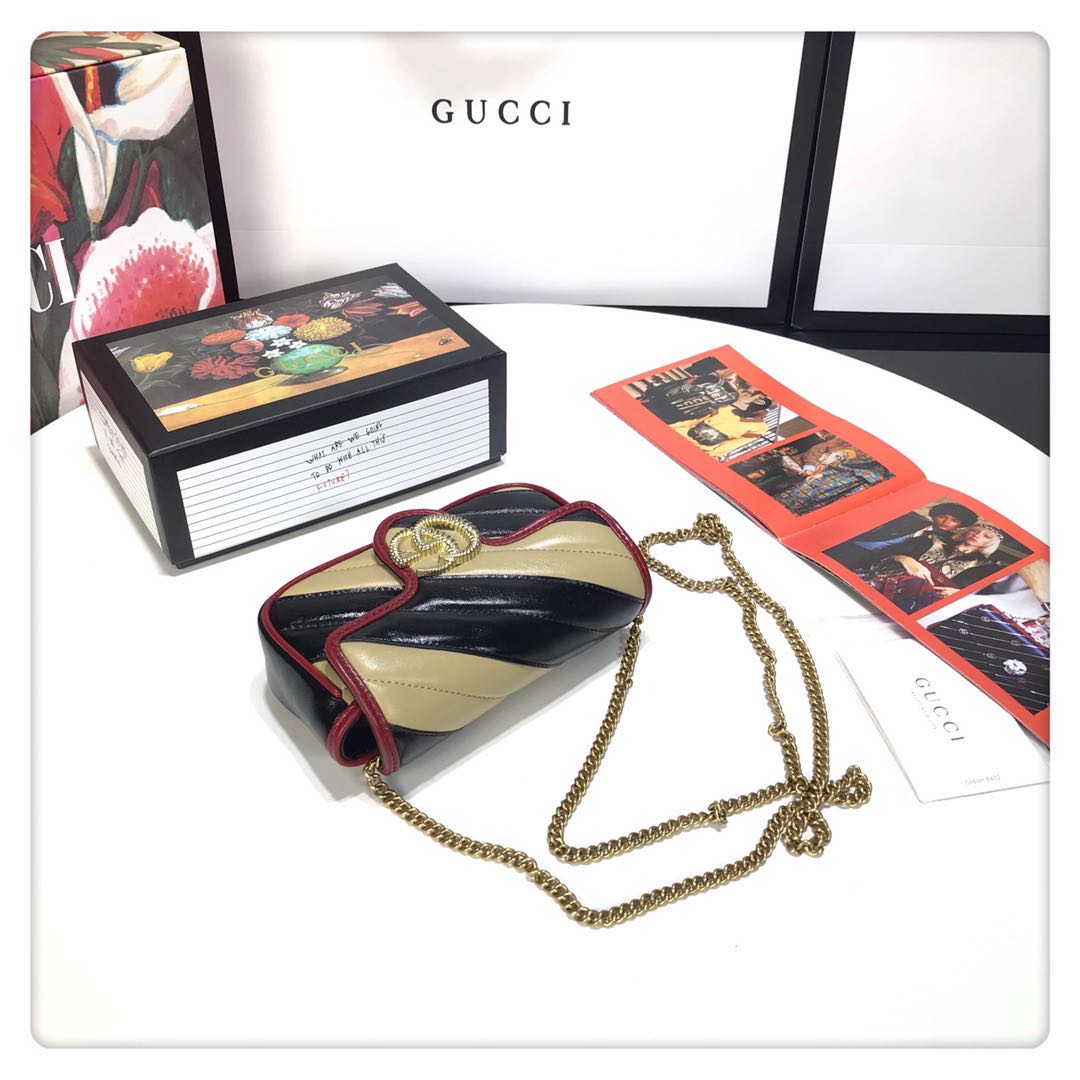 BOLSA GUCCI MARMONT SUPER MINI 16