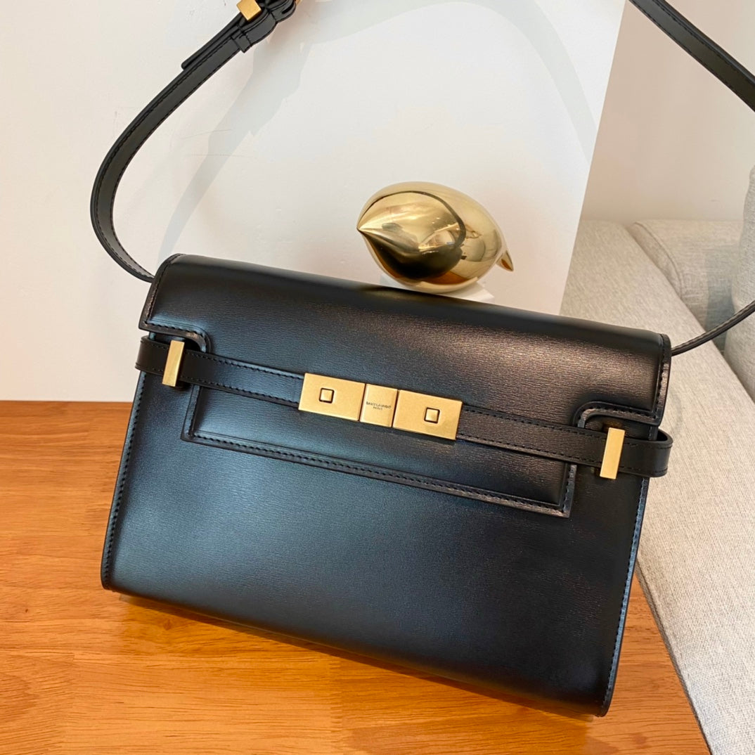 YSL MANHATTAN BLACK BAG 24