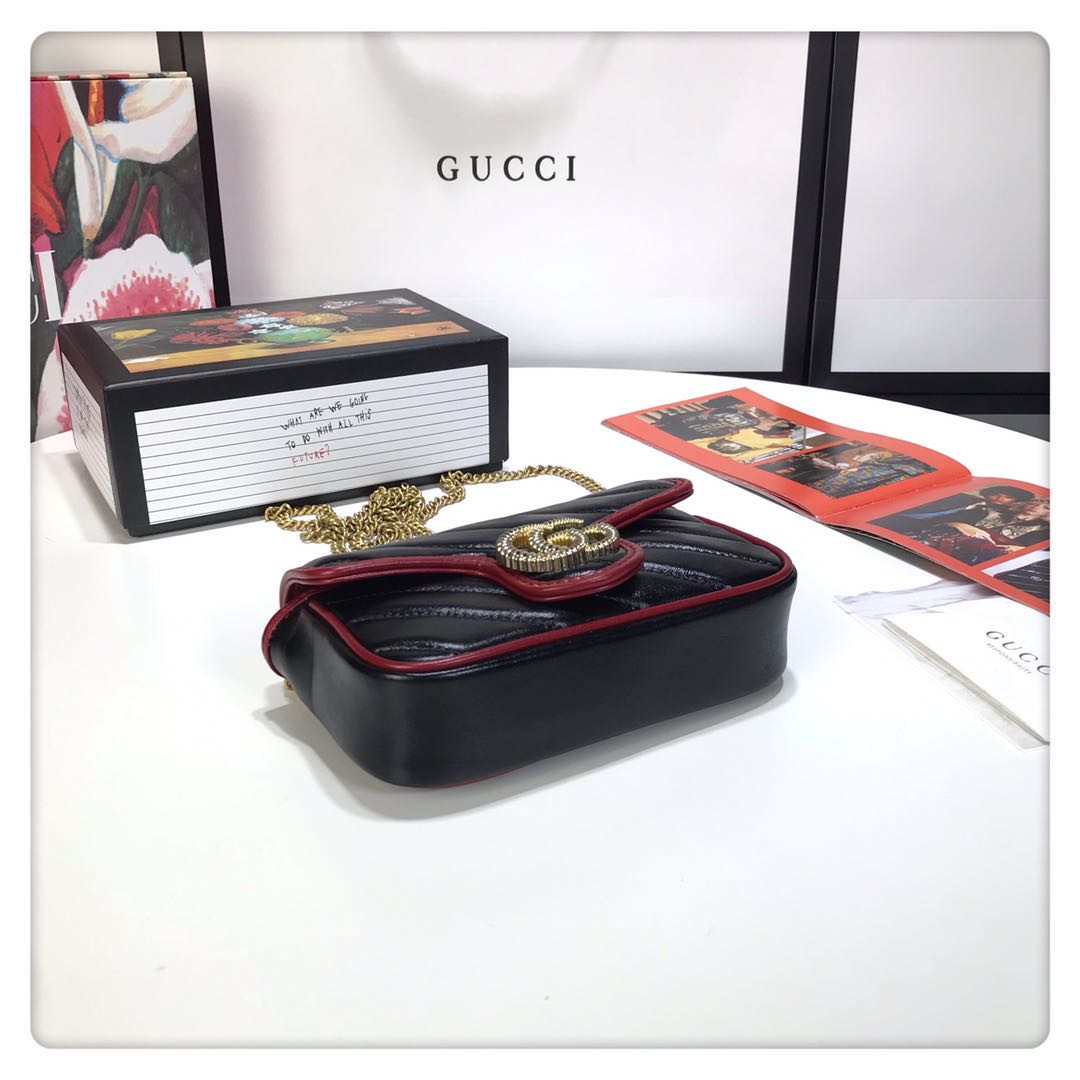 BOLSA GUCCI MARMONT SUPER MINI 16