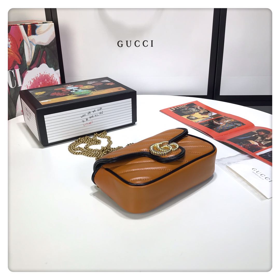 BOLSA GUCCI MARMONT SUPER MINI 16