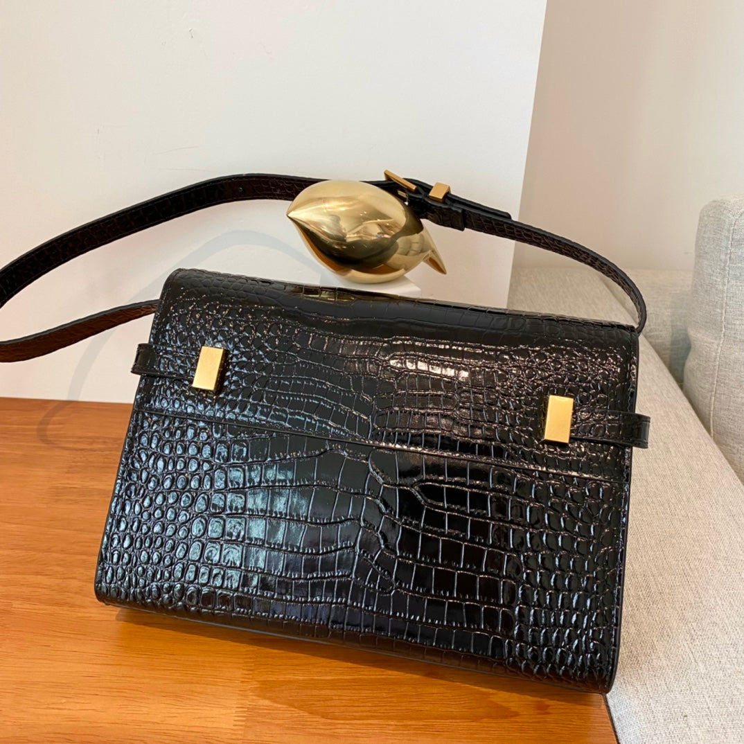 YSL MANHATTAN BLACK BAG 24