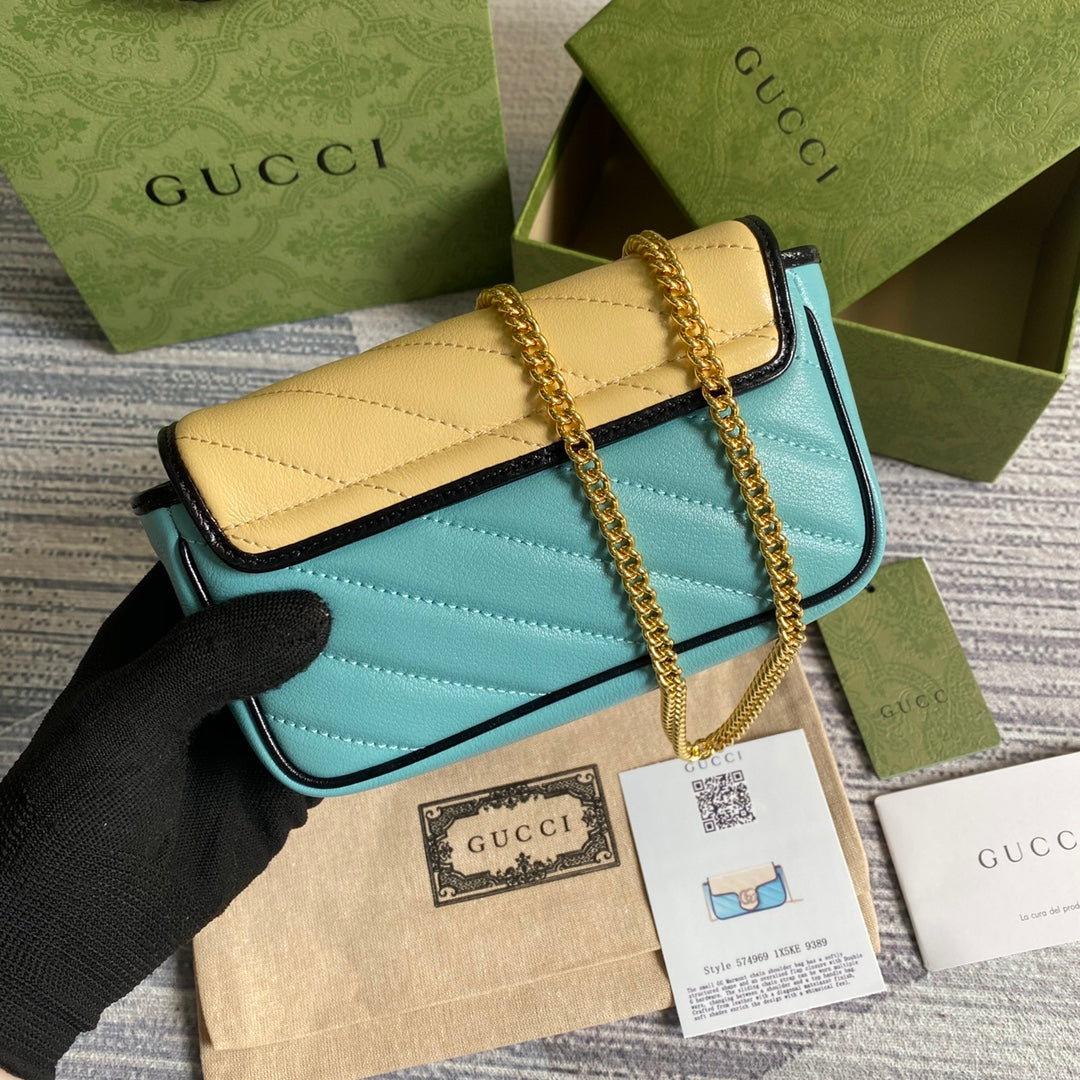 BOLSA GUCCI MARMONT SUPER MINI 16