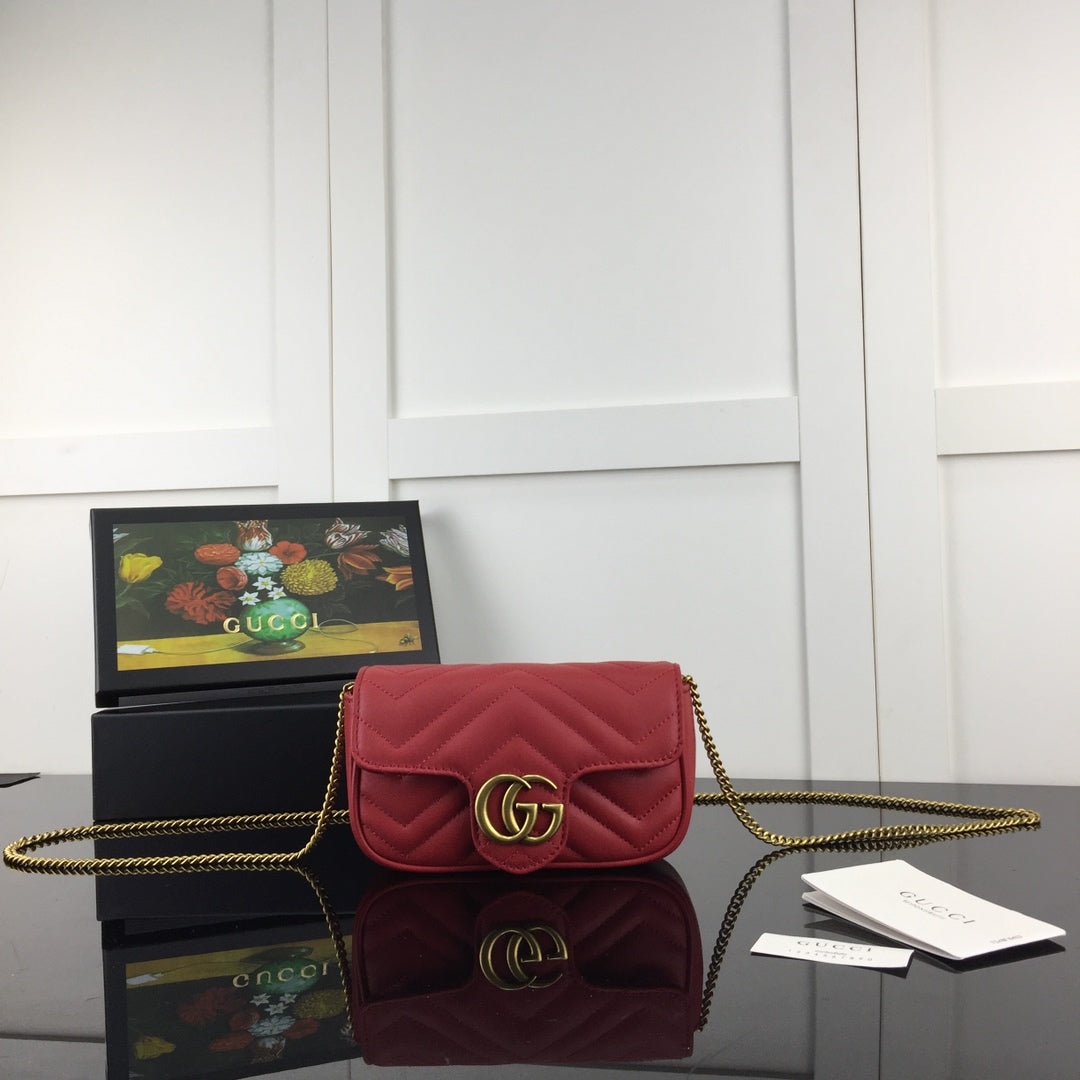 BOLSA GUCCI MARMONT SUPER MINI 16