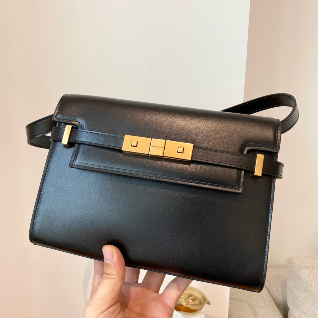 YSL MANHATTAN BLACK BAG 24