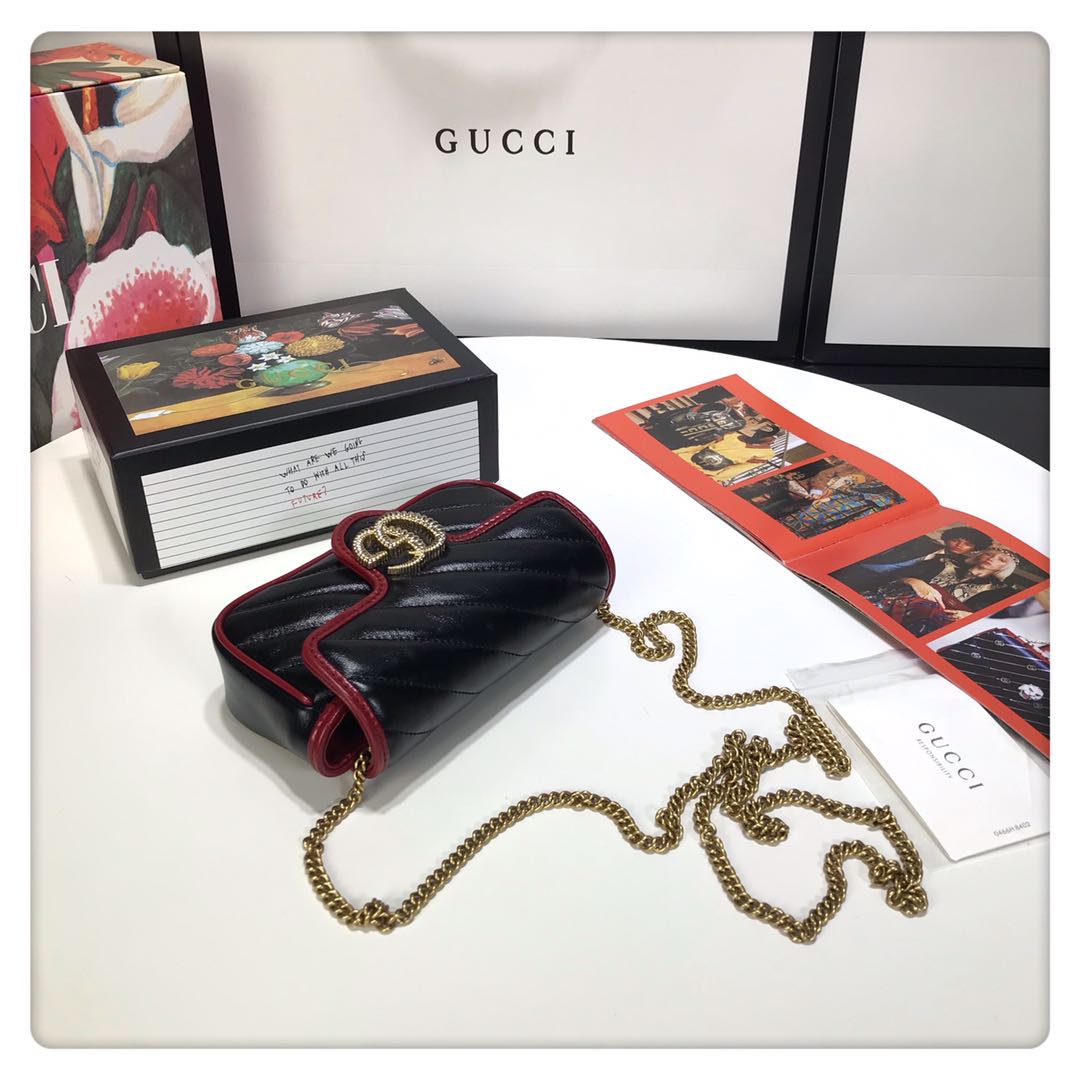 BOLSA GUCCI MARMONT SUPER MINI 16