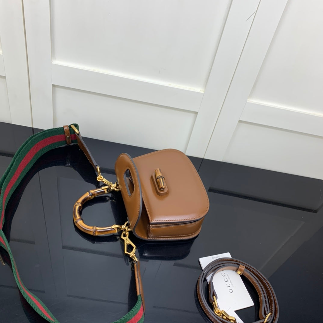 GUCCI BAMBOO BAG 1947 SMALL 17