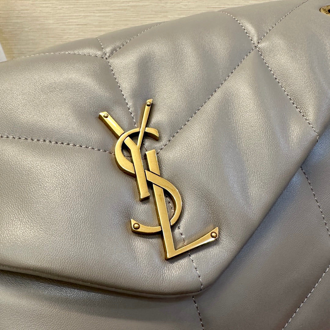 Ysl loulou bag on sale grey