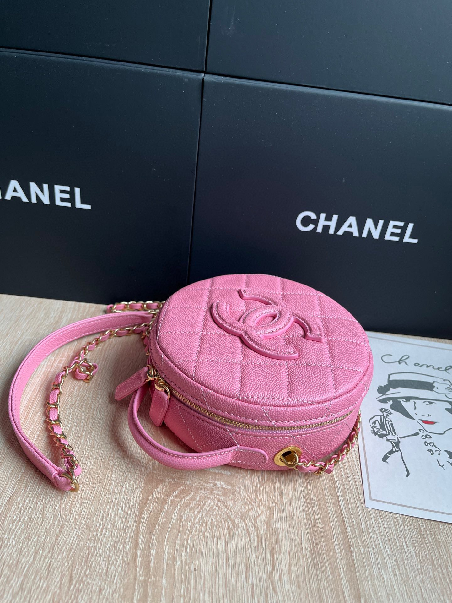 BOLSA CHANEL REDONDA