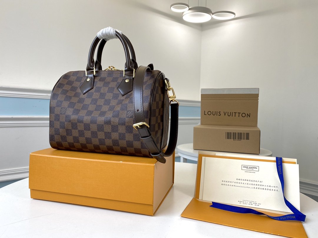 LV SPEEDY BANDOULIÈRE BAG 25