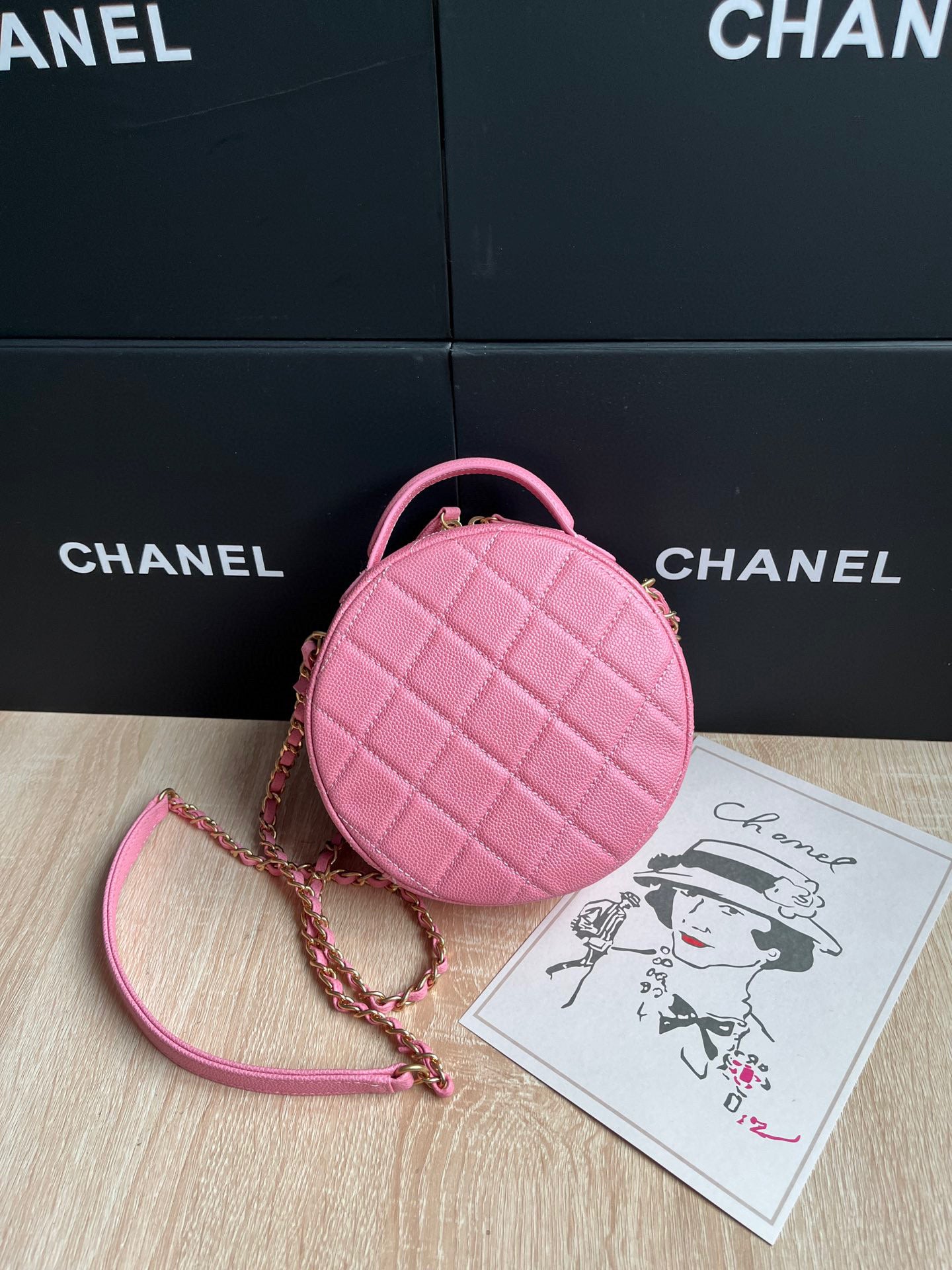 BOLSA CHANEL REDONDA