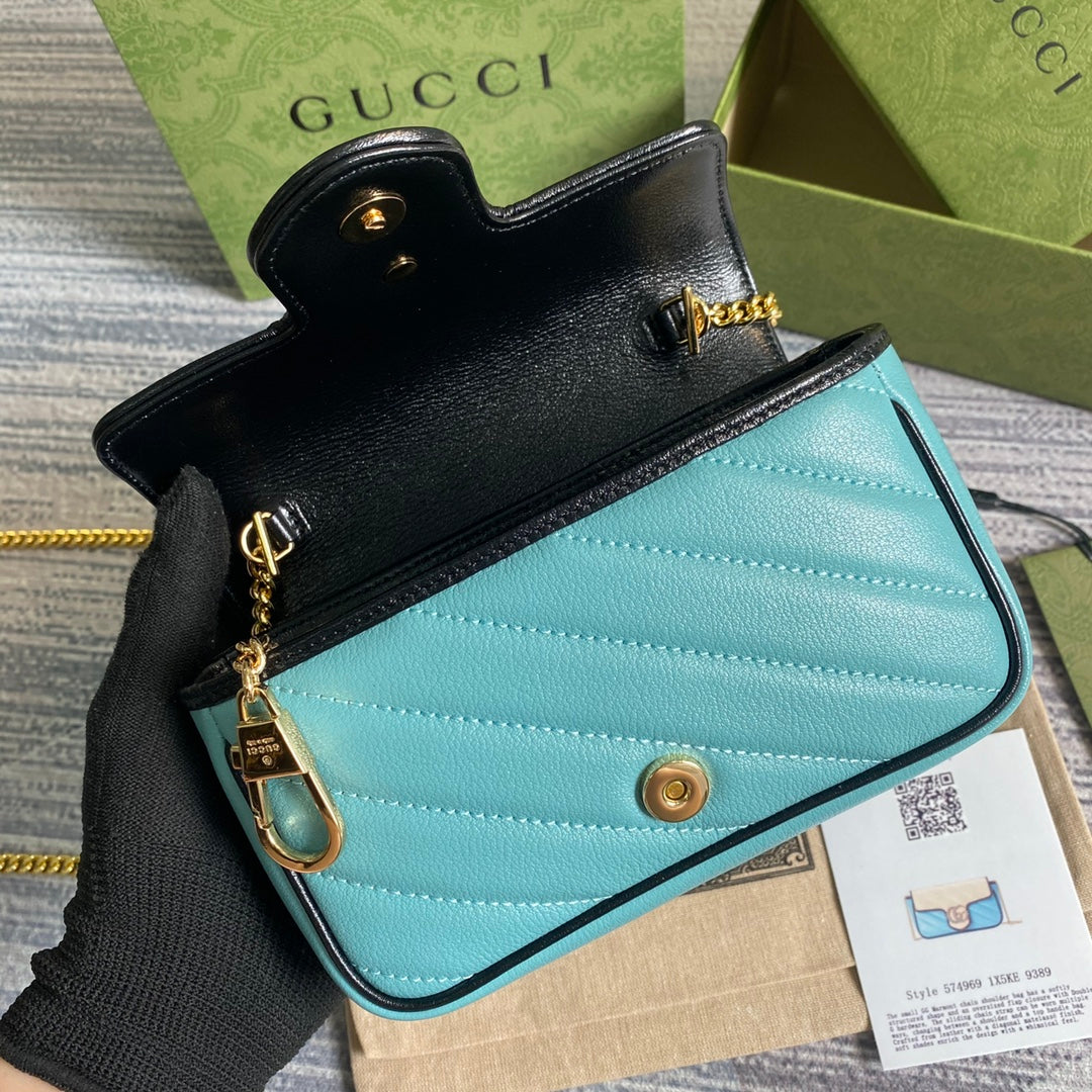 BOLSA GUCCI MARMONT SUPER MINI 16