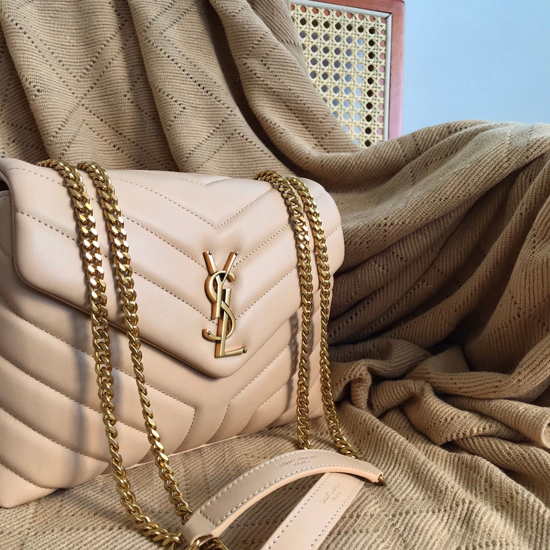 YSL LOULOU PINK BAG 25