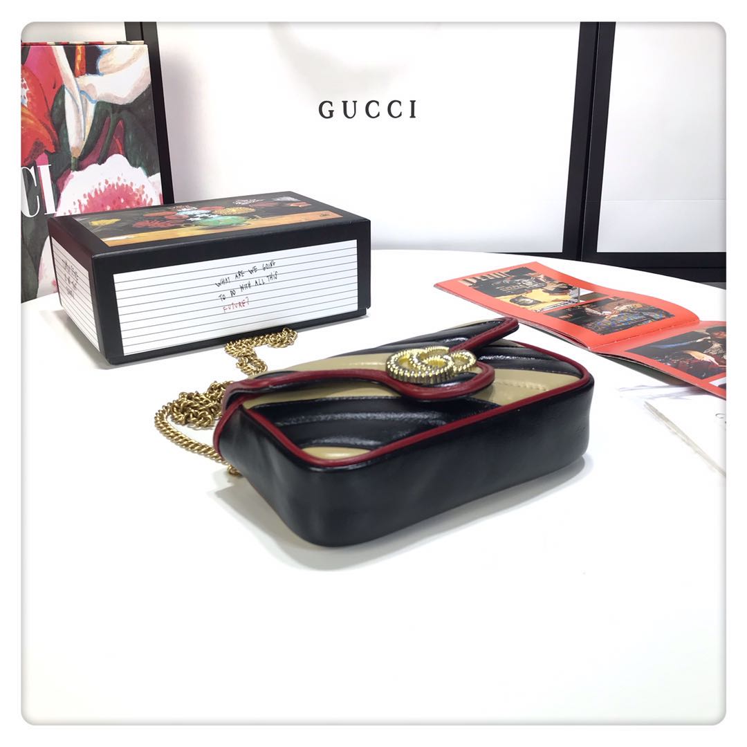 BOLSA GUCCI MARMONT SUPER MINI 16