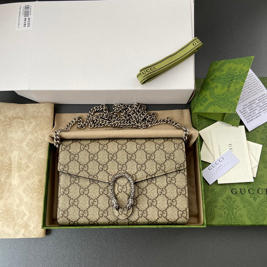 BOLSA DIONYSUS GG SUPREME CHAIN WALLET 20