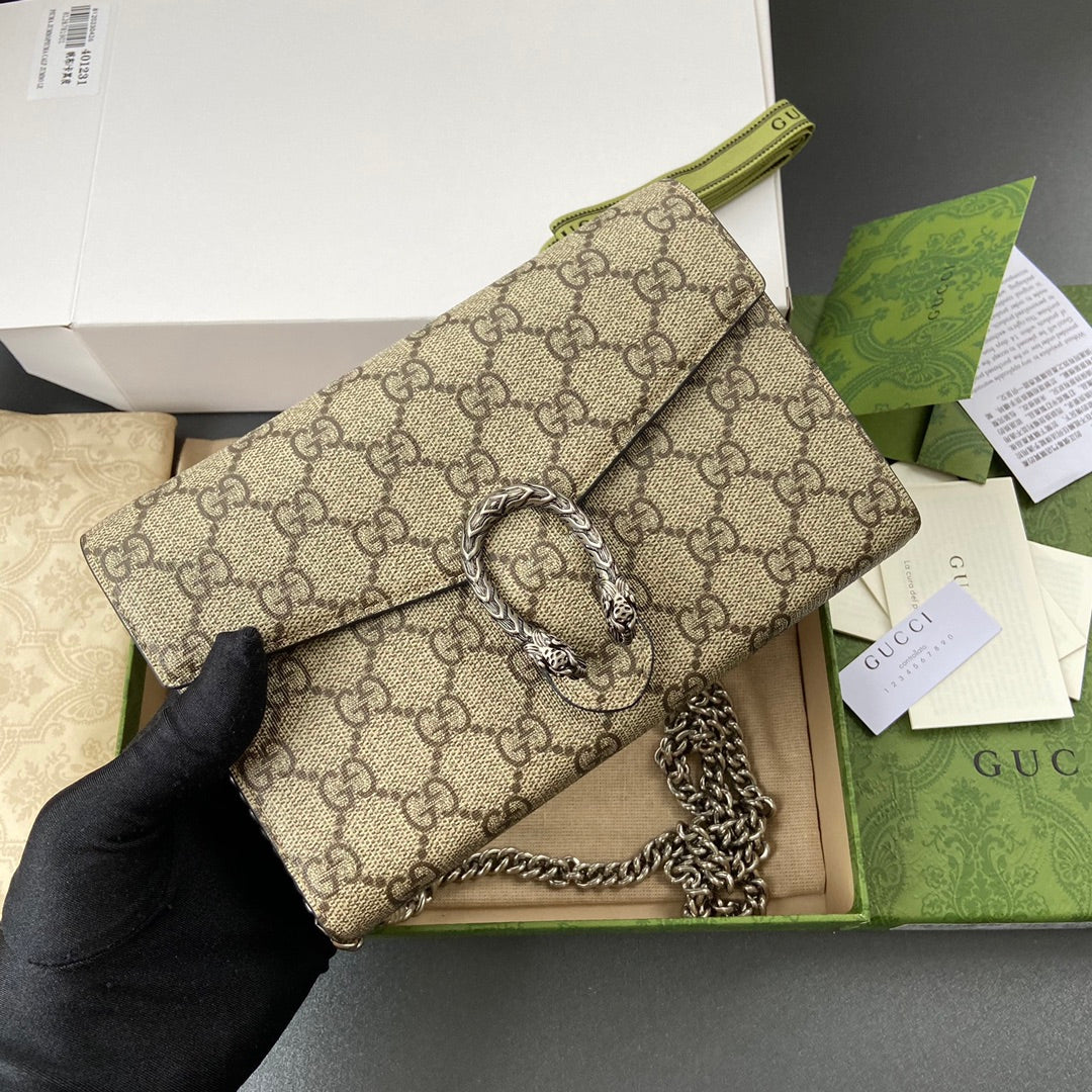 BOLSA DIONYSUS GG SUPREME CHAIN WALLET 20